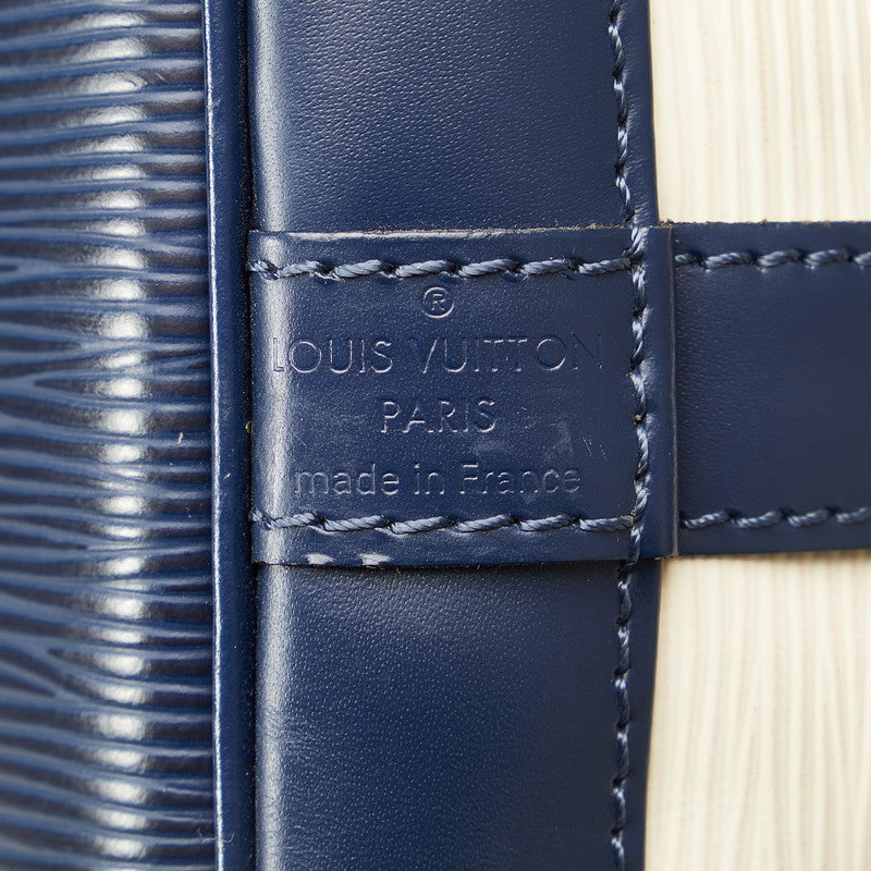 Louis Vuitton M40881 Ivory Navi Leather  Louis Vuitton