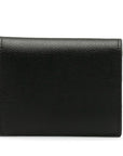 FENDI Double Folded Wallet 8MO837 in Black Leather Ladies