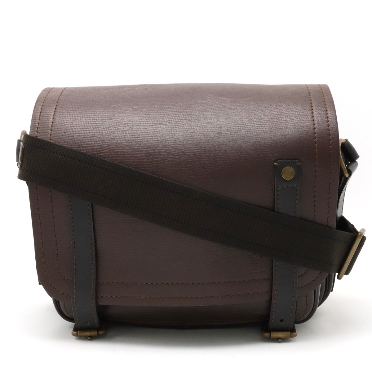 Louis Vuitton Louis Vuitton Utah Reporter Messenger Bag Carf Leather Coffee Tea Brown M92072