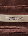 Burberry Burberry Handbags Leather/Sweater Beige Brown Ladies Parisian