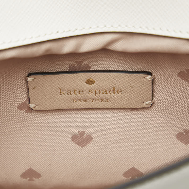 Kate Spade Handbag 2WAY Beige G Leather  Kate Spade