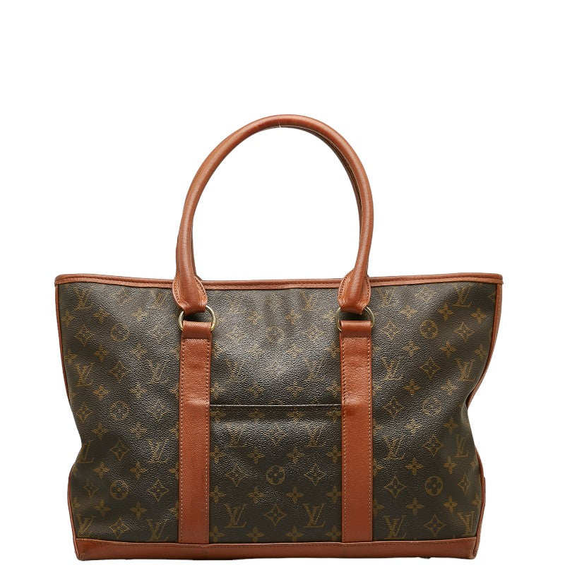 Louis Vuitton Monograms acksweekend PM Shoulder Bag M42425 Brown PVC Leather  Louis Vuitton