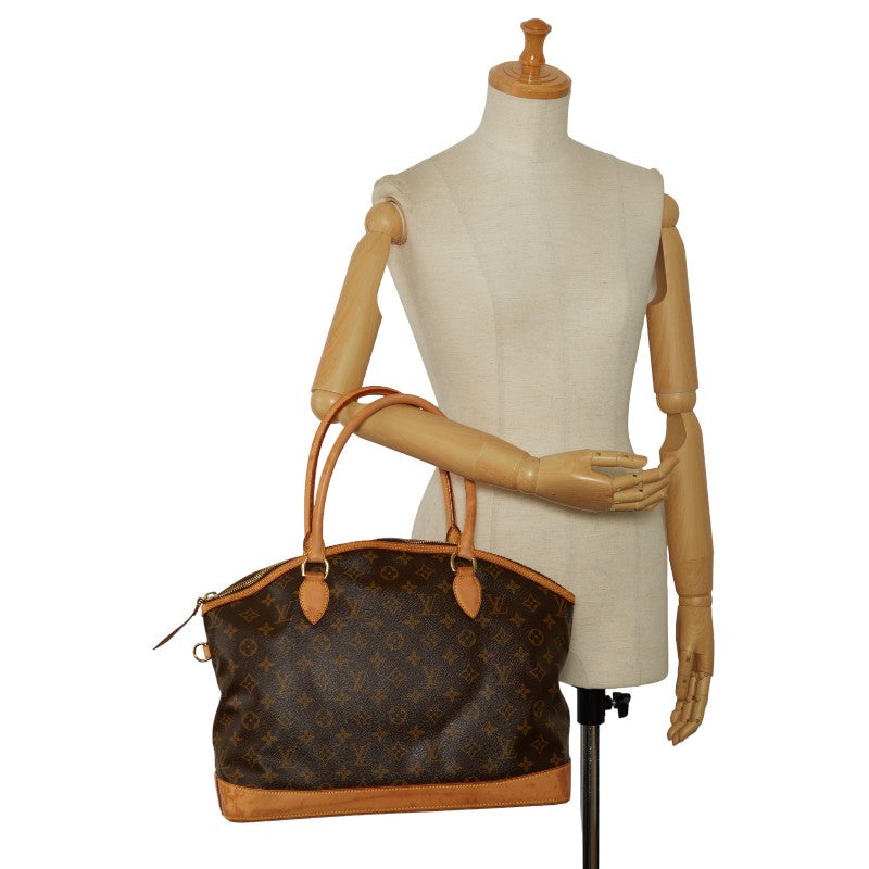 Louis Vuitton Monogram M40104 Handbag Leather Brown  &amp; Gentlemen