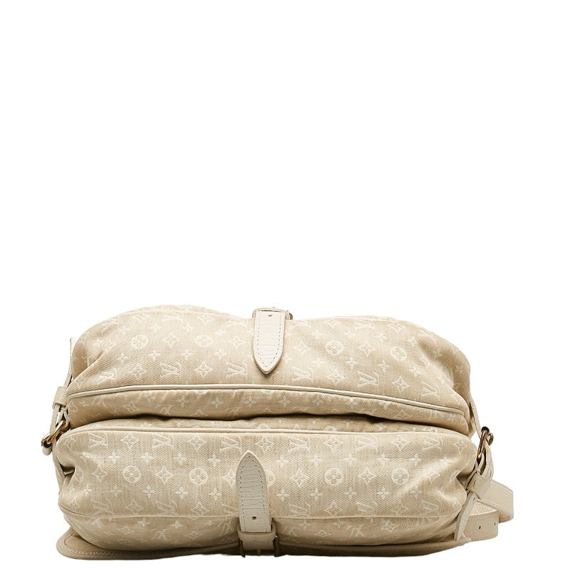 Louis Vuitton Monogram Mini Summour 30  Shoulder Bag M95314 Dune White Canvas Leather  Louis Vuitton