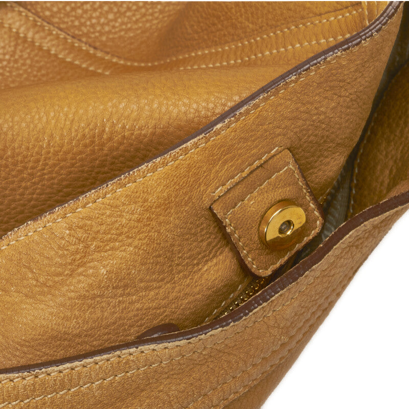 PRADA Shoulder Bag in Calf Leather Beige