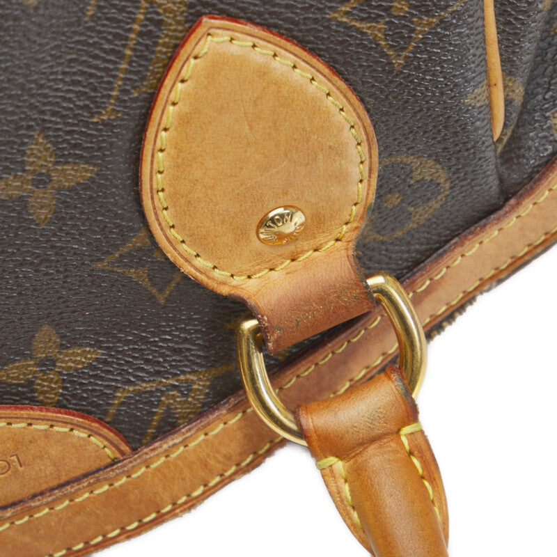 Louis Vuitton Monogram Tivoli PM Handbag M40143 Brown PVC Leather  Louis Vuitton