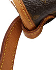 Louis Vuitton Monogram M42256 Shoulder Bag PVC/Leather Brown