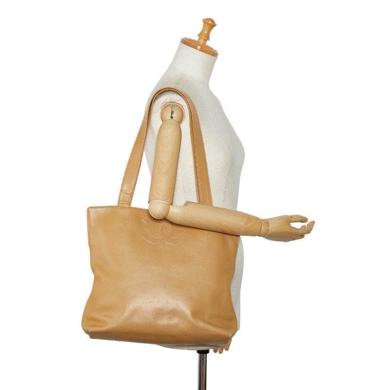 Chanel Cocomark titch  Bag Shoulder Bag Beige St Car Fraser  CHANEL