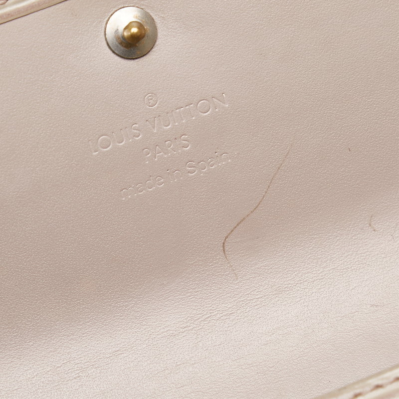 Louis Vuitton M6357C Gray Leather  Louis Vuitton Long Wallet