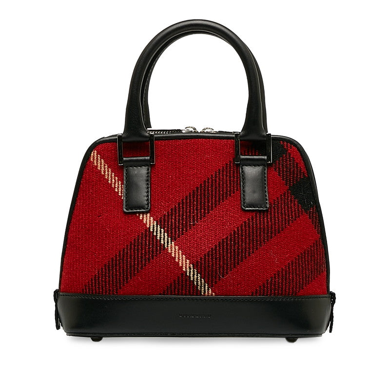 Burberry red plaid purse best sale