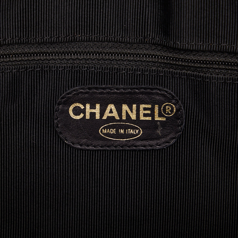 Chanel Triple Co. Gold  Chain houlder Bag Black Caviar S  CHANEL