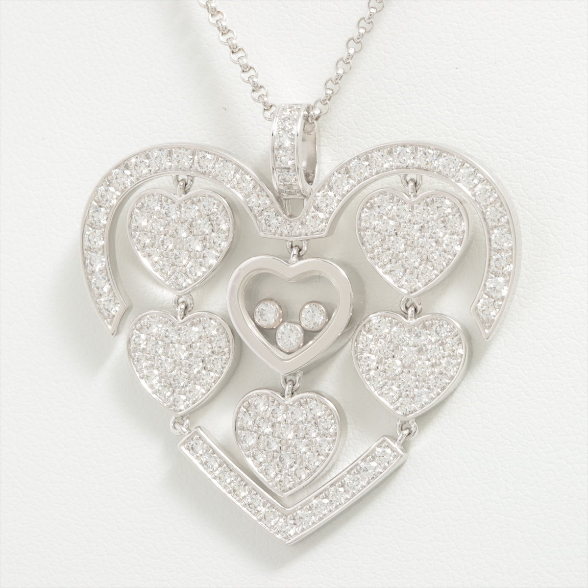 Amore Diamond Necklace 750 (WG) 21.9g