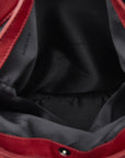 LOEWE Anagram Tote Bag in Leather Red Ladies