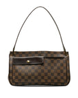 Louis Vuitton Damier Overnight Shoulder Bag N51129 Brown PVC Leather  Louis Vuitton