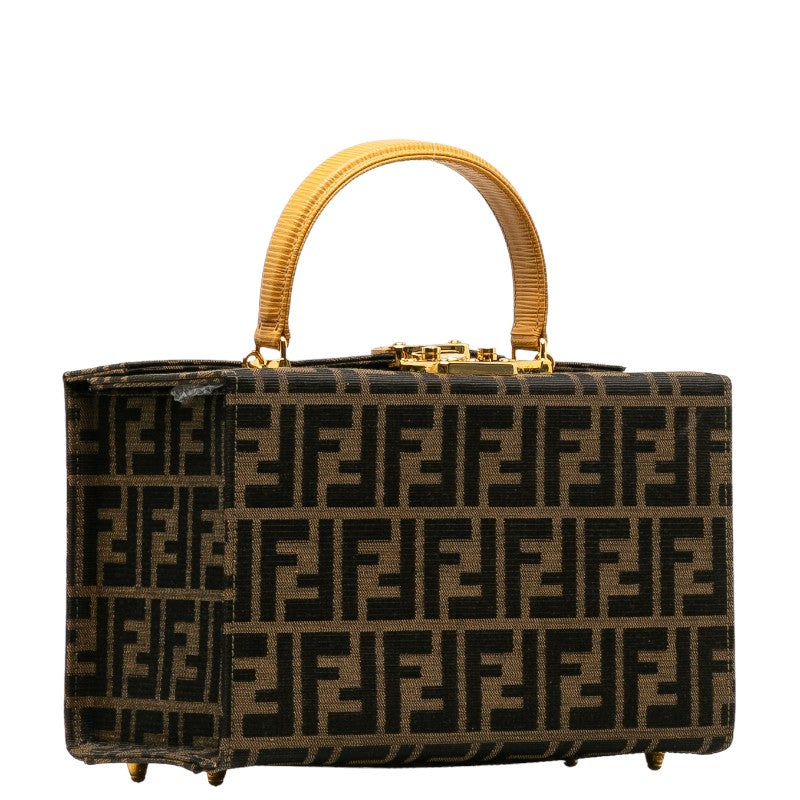 Fendi Fendi handbags canvas/leather brown beige ladies and gentlemen