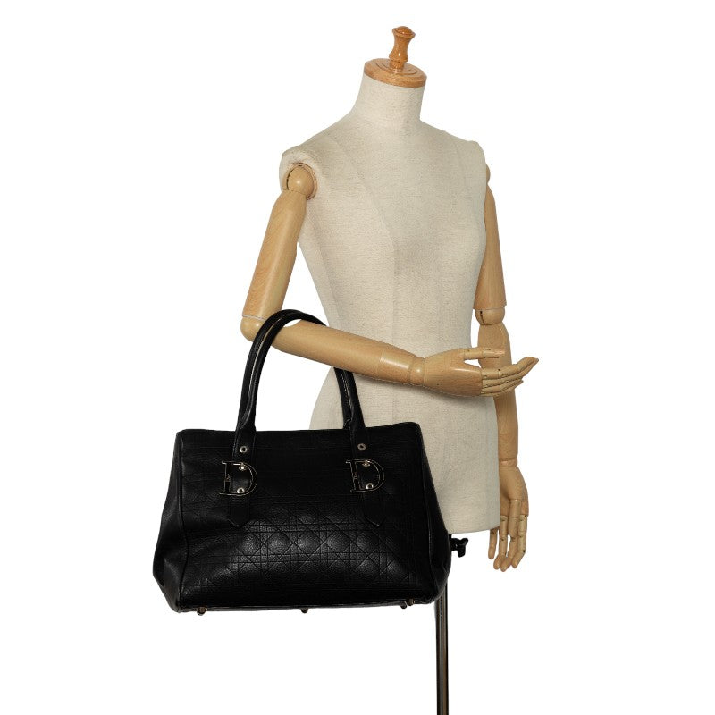 Dior Canary Tote Bag Black Lady