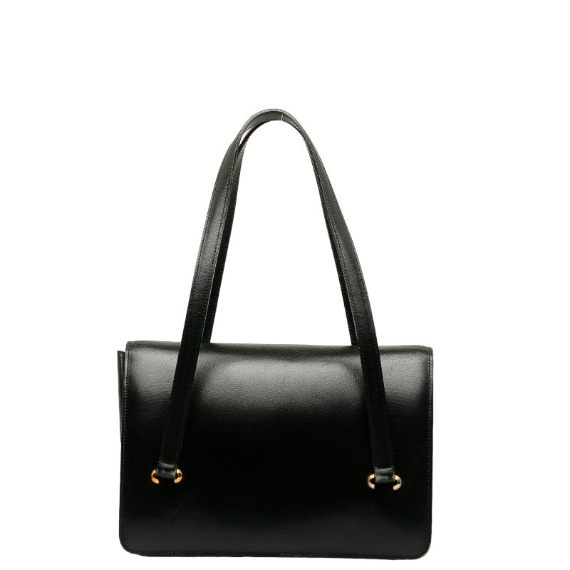 Celine Black Macadam Handbag