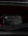 DIOR Lady Dior Handbag in Patent Leather Black Ladies