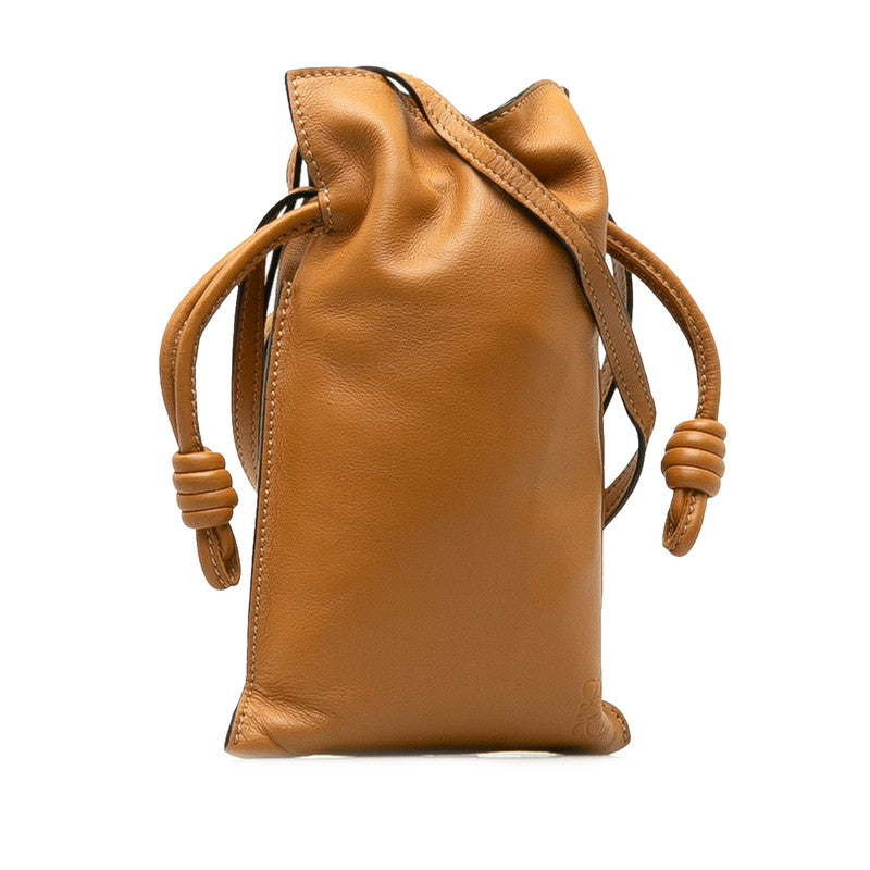 LOEWE LOEWE Shoulder Bag Leather Brown