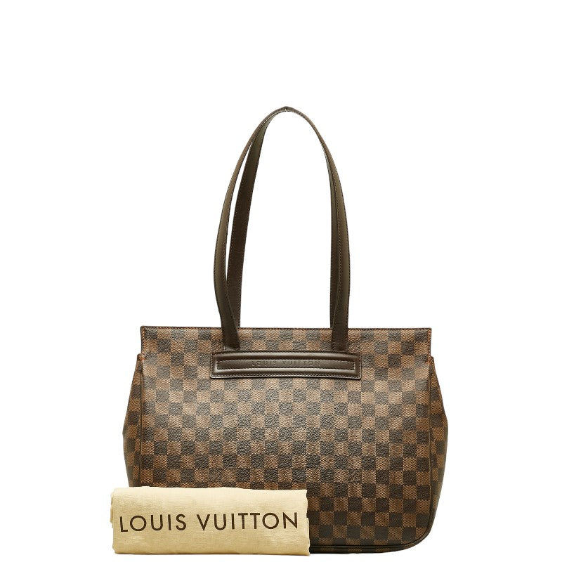 Louis Vuitton Louis Vuitton Damière N51123 Toast Bag PVC/Leather Brown