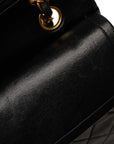 Chanel Matrace 23 Cocomark Double Flip Chain houlder Bag Black   CHANEL