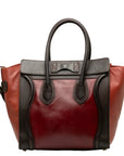 Celine Bag Handbag Tote Bag Brown Leather  Celine