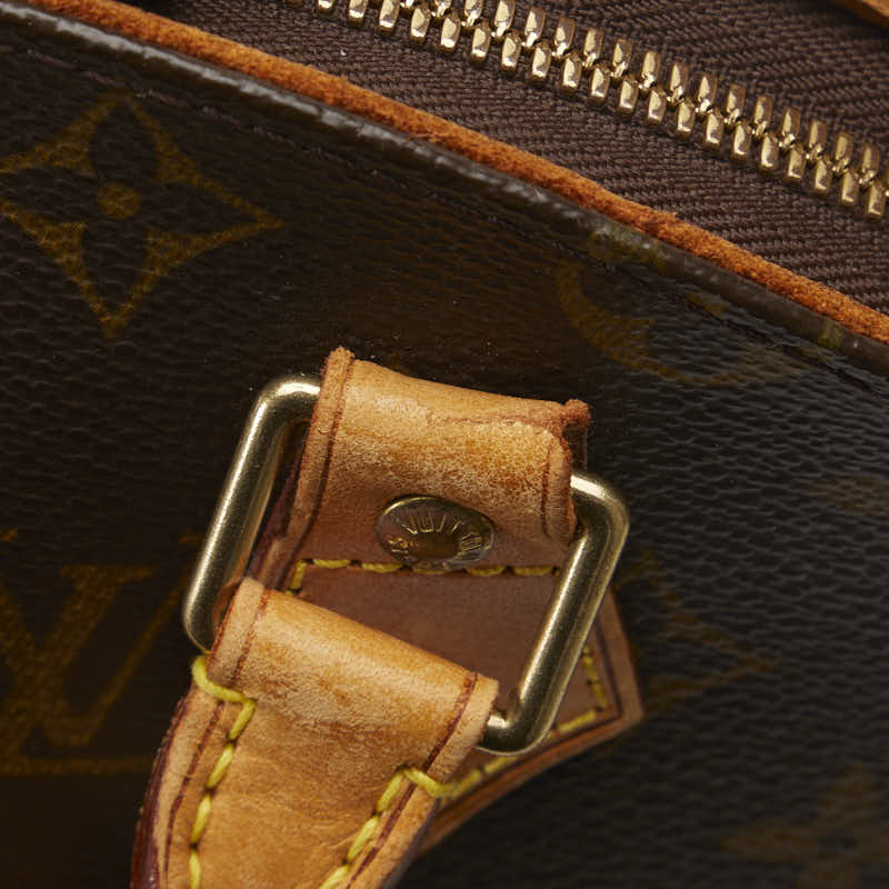 Louis Vuitton Monogram Ellipse MM Handbag M51126 Brown PVC Leather  Louis Vuitton