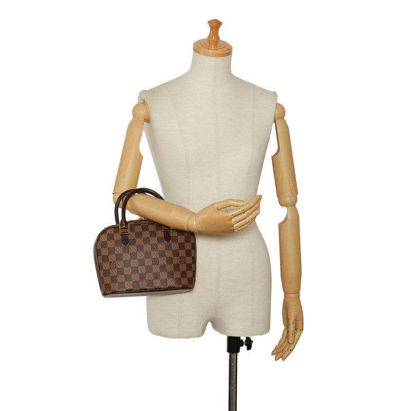 Louis Vuitton Damiere Mini Handbag N51286 Brown PVC Leather  Louis Vuitton