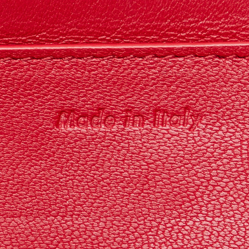 Celine  Leather Red Navi ( Navi)