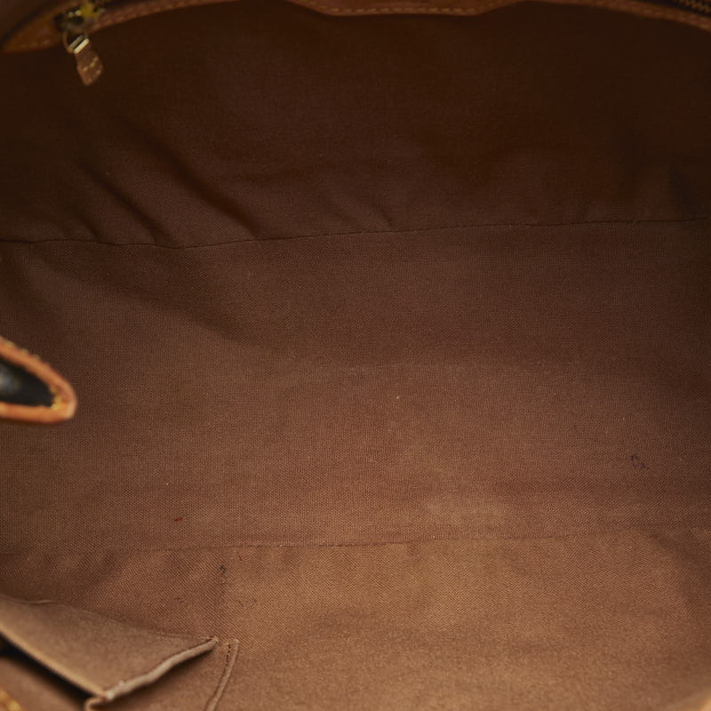 Louis Vuitton Monogram M51154 Shoulder Bag PVC/Leather Brown