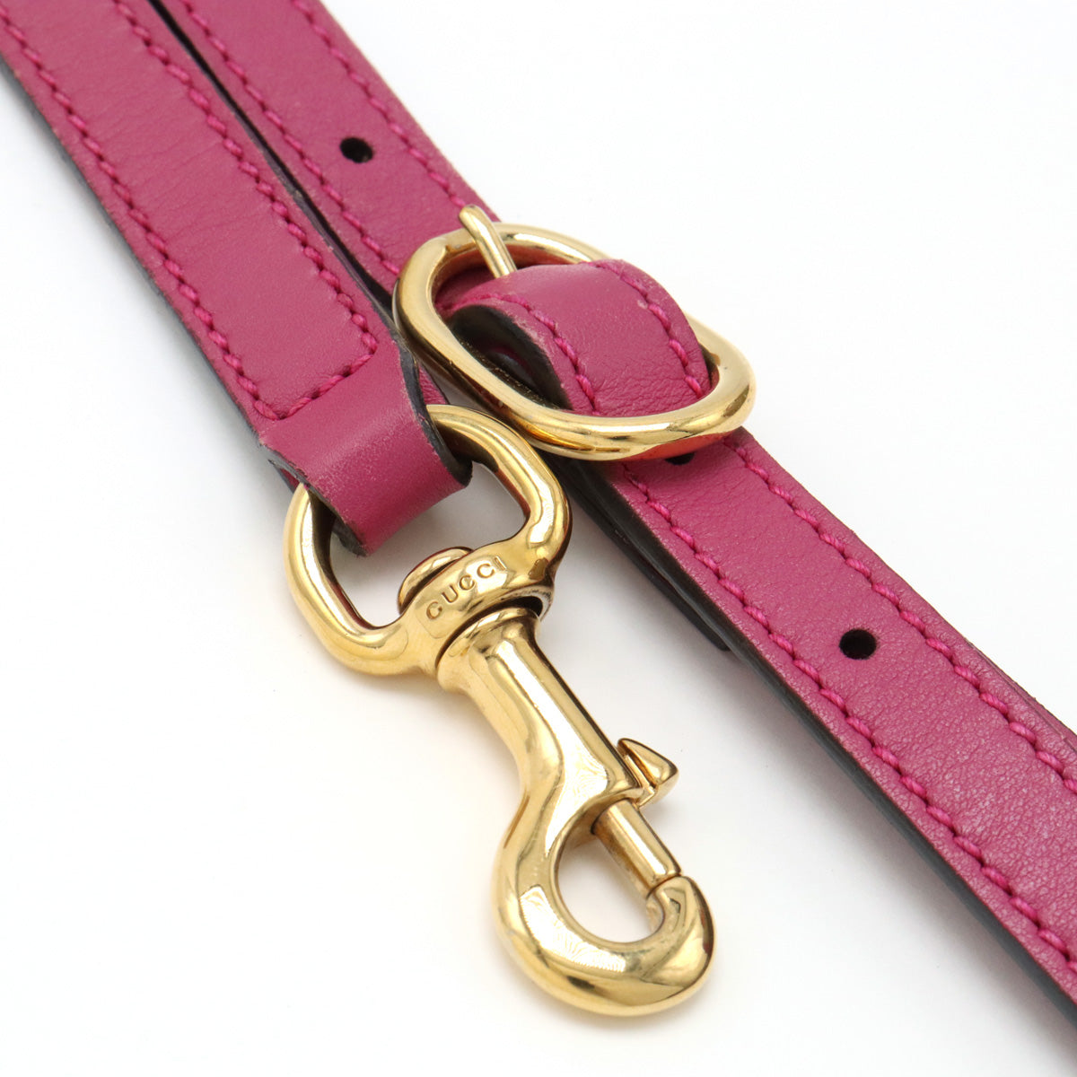 GUCCI Gucci GG Spring Handbag Mini Boston Bag 2WAY Shoulder Bag Leather Beige Pink Red Gold  409529 Blumin