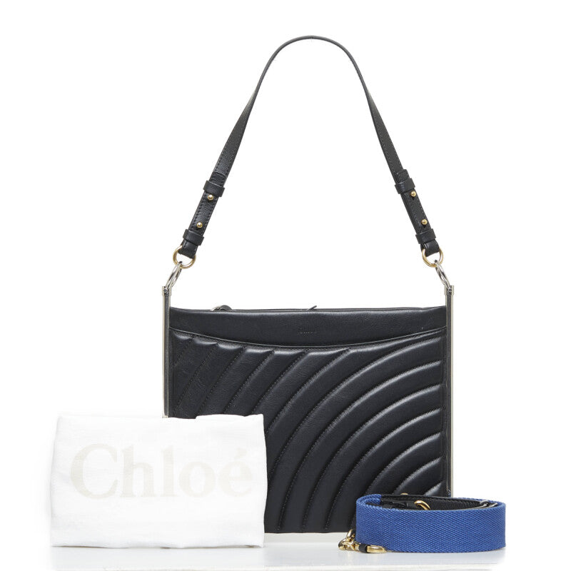 Chloe Chloe Shoulder Bag Leather Black
