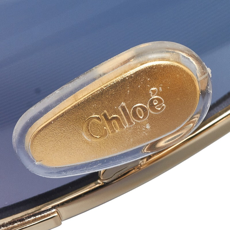 Chloe 太陽鏡 CH0045S 金屬/塑膠金色 藍色女士
