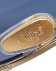 Chloe Sunglasses CH0045S Metal/Plastic Gold Blue Ladies