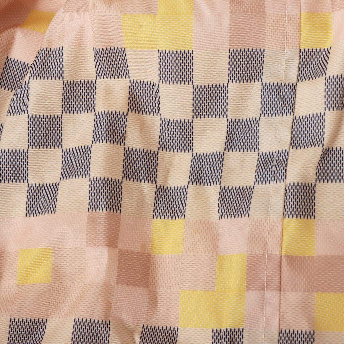 Louis Vuitton 22AW Cotton x Nylon Shirt 34  Pink RW222W Damier Nalle