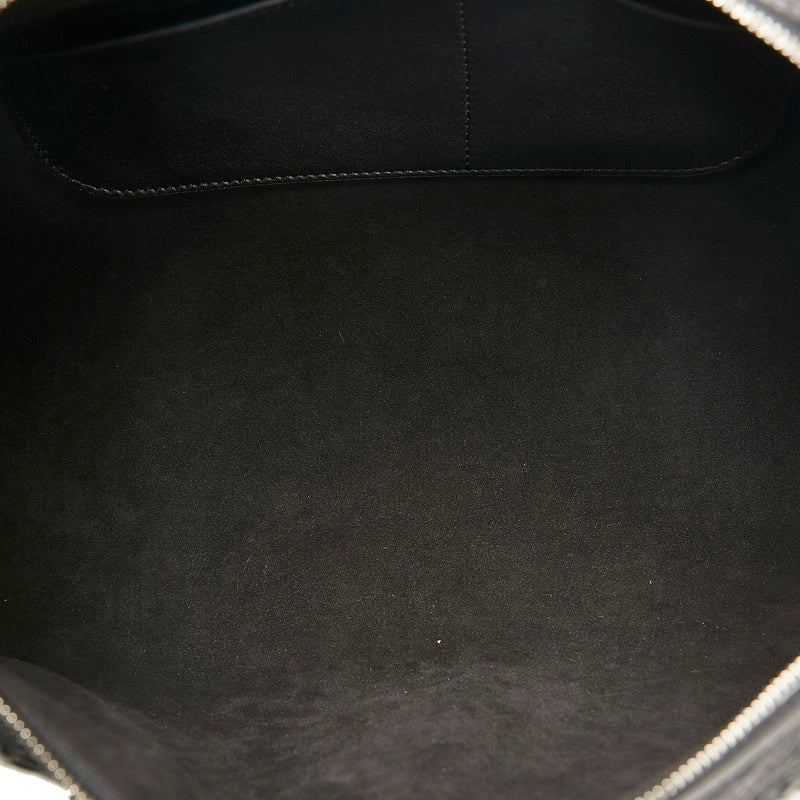 LOUIS VUITTON Louis Vuitton Monogram Amplant M40737 Handbag Leather Noir Black