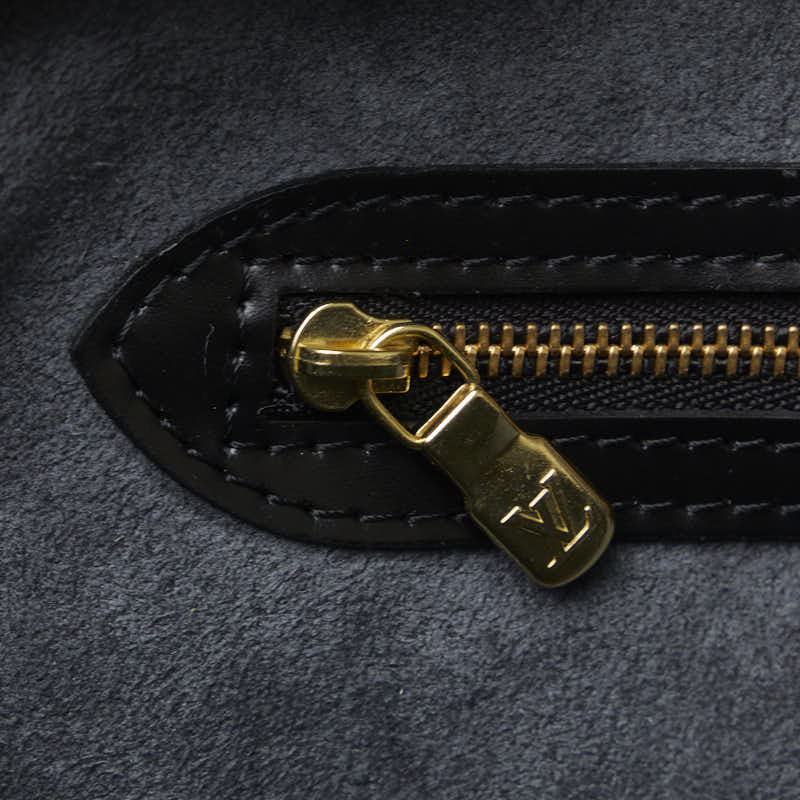 Louis Vuitton  anjack ping Handbag M52262 Noir Black Leather Lady Louis Vuitton