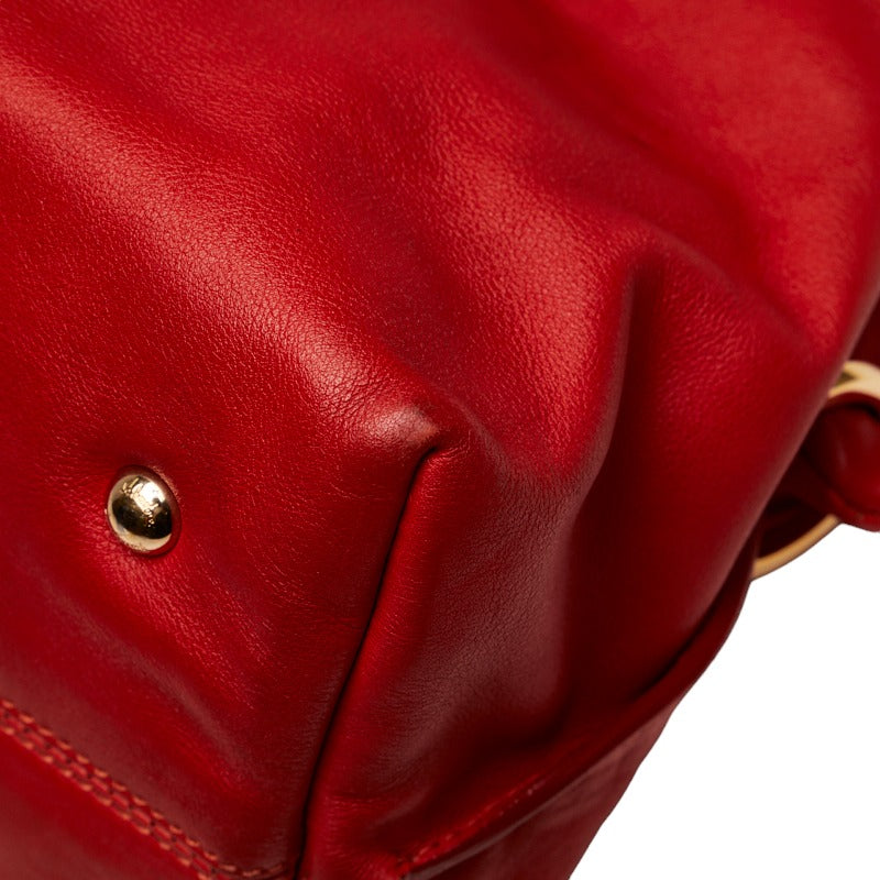 Salvatore Ferragamo Salvatore Ferragamo Gantiini Handbags Leather Red &#39;s Eyes