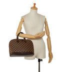 Louis Vuitton Alma Handbag N51131 Brown PVC Leather  Louis Vuitton