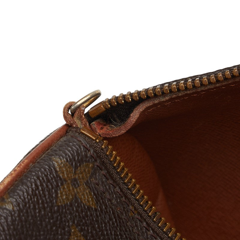 Louis Vuitton Monogram Papillon 30 Shoulder Bag M51365 Brown PVC Leather  Louis Vuitton
