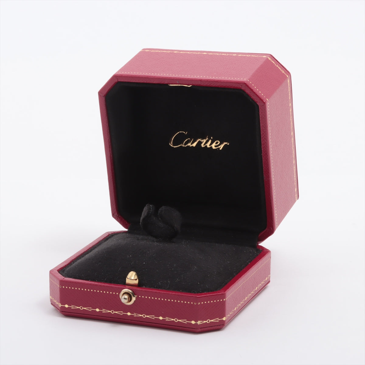 Cartier Trinity Pavé Diamond Ring 750 (YG  Pg × WG) 14.6g