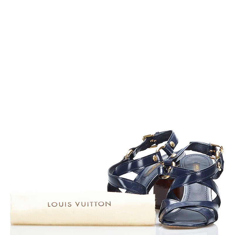 Louis Vuitton, Louis Vuitton, Sandals, Navi Brown,