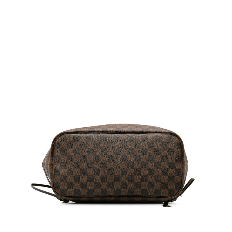 Louis Vuitton Neverfull MM in Damier Brown Ladies N51105 Tote Bag