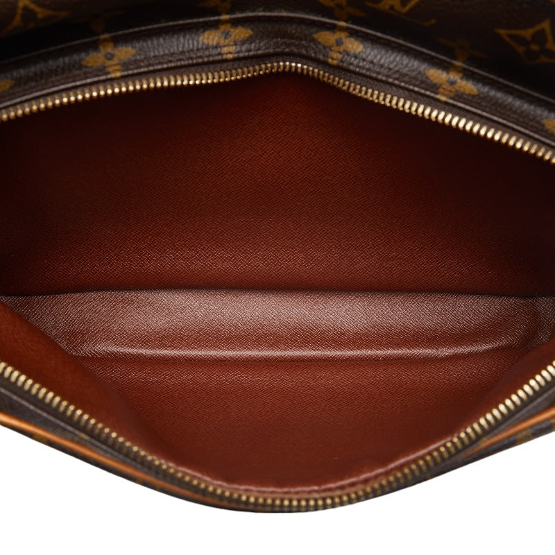 Louis Vuitton Monogram Nile  Shoulder Bag M45244 Brown PVC Leather  Louis Vuitton