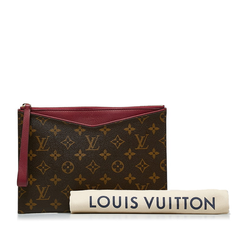 Louis Vuitton M60677 Rose Pearl PVC Leather  Louis Vuitton M60677 Rose Pearl Leather Lady Louis Vuitton