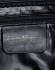 Salvatore Ferragamo Salvatore Ferragamo Vallarta AU-214240 Handbags Canvas/Laser Navi[sic] Ladies Navi[sic]