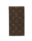 Louis Vuitton Vintage Monograms 1984 Offert PAR Banknote Long Wallet Checkout Case Brown PVC Leather Ladies Louis Vuitton