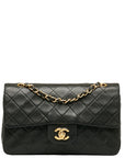 Chanel Matrace 23 Cocomark Double Flip Chain houlder Bag Black   CHANEL