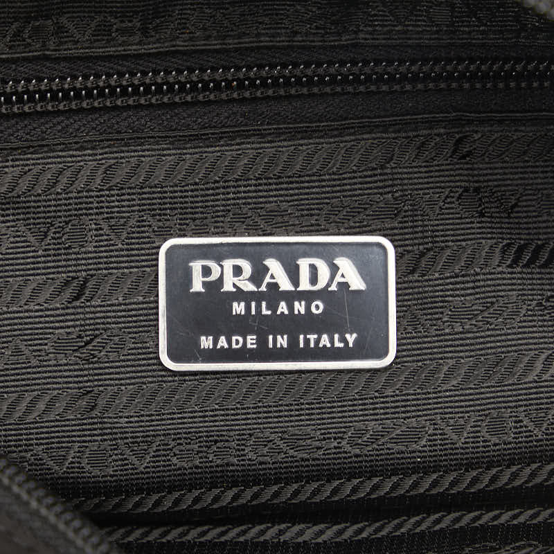 Prada Tote Bag in Tessuto Nylon Black Ladies