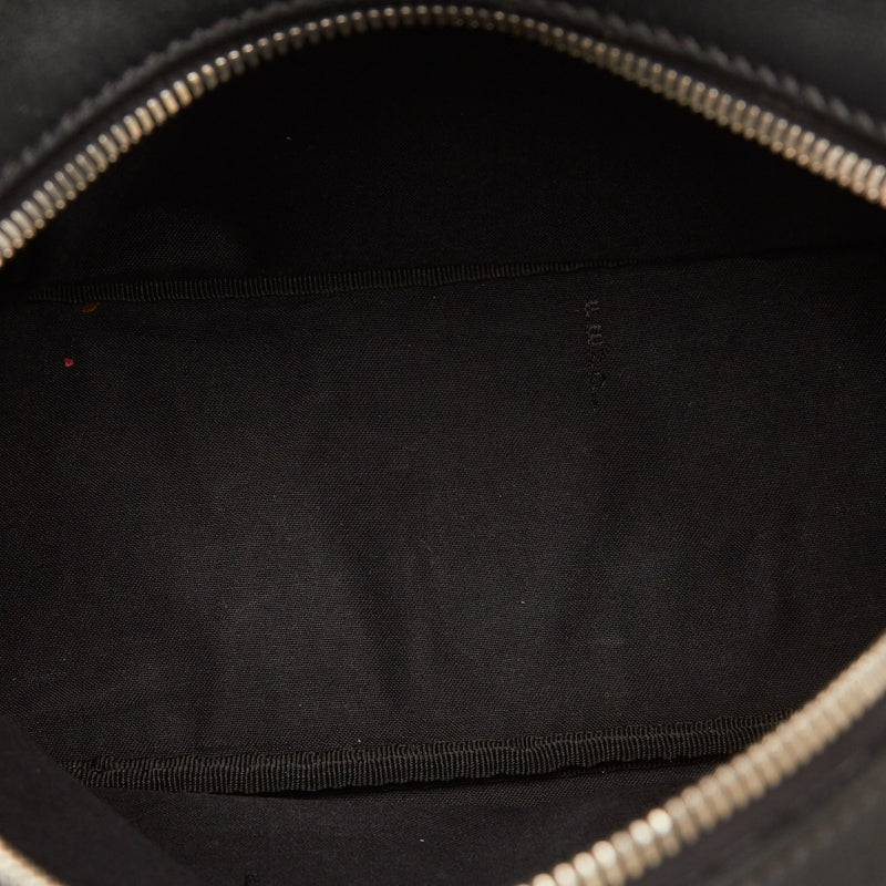 FENDI Mini Lux Backpack 8BZ038 Black Multicolor Ladies